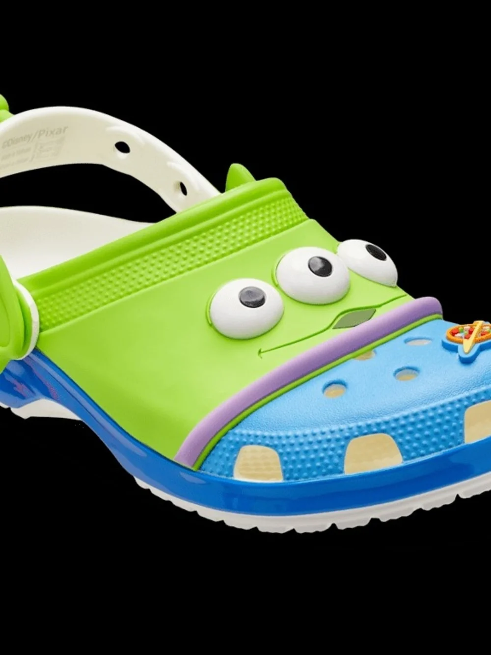 CROCS Toy Story Alien Classic Clog in Green & Blue